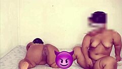 curvy latina bride fingers herself before falling down