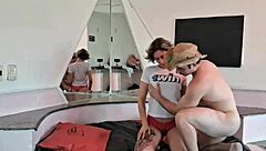 She orders, I fuck her big pussy outdoor with monster cock 😏