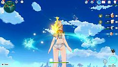 Hexi Wang mods nude Jean in Genshin.