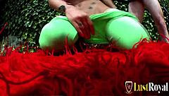 Tight wet holes endure intense anal and vaginal penetration