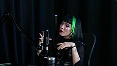 blonde teen cosplays in bdsm.