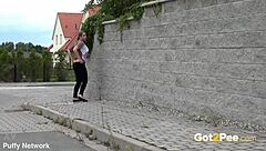 City pissing at its sexiest