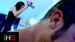 Very Sexy Girl Double Fucked In Bent Over Threesome