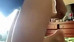 vietnamese girl masturbates to intense orgasm with wet fingers