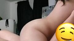 Stepsister creampie while parents away