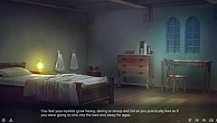 loving warrior has quickie sex in fantasy game