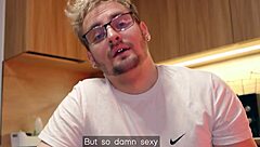 my nerdy step bro turned on by my ass in doggystyle