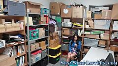 wanna bang that real shoplifter caught in the act?