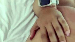 Boyfriend binds me on beach with whip and dildos