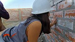 wow, argentinian engineer fucks on construction site!