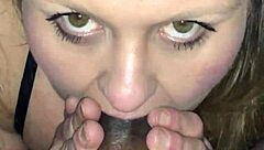 you're cheating on me by sucking that big black cock from start to finish milf