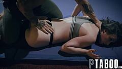 Casey calvert lost sex bet with stuntman 😏