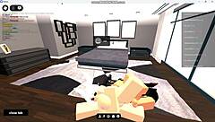 Intense Emotions Surge As Horny Prostitute Takes Huge Cock In Roblox Condo