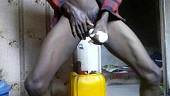 Wow, creampie for my silicone toy!