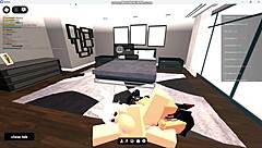 Intense Emotions Surge As Horny Prostitute Takes Huge Cock In Roblox Condo