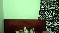 Real sex with girlfriend at stepmom's