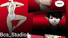 vampire girl transforms into sexy crossdresser