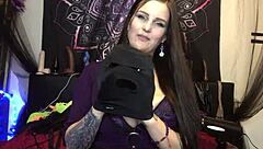 hey check out my bdsm toy collection in this vlog 😈 i've got all these fun vibes for teasing with my tattooed big boobs as a bbw mistress