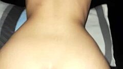 Real sex with girlfriend at stepmom's