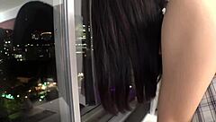 ナイトプール�爆乳�超接写！19歳女子大生の天然h乳が画面に迫りくる臨場感！ヌルヌルローションで極上ご奉仕！