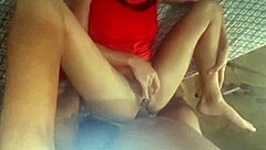 it was just anal, only in the ass, with natural tits and rough play