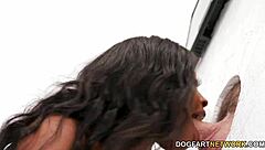 anne amari returns to the gloryhole for more blowjobs and sex