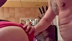 I watch her get ass to mouth cumshot