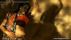 sensual delights from sweet indian milf undressing dancing striptease 😍