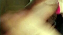 このブラジル娘が黒肌男にデカ乳で美味しいフェラ