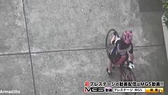 asian girl gives blowjob with big tits