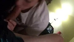 does the sexy ex swallow the big dick?