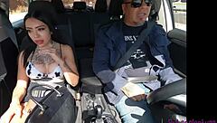 casting a pochita tatuada baby kat by luis garay with blowjob and licking