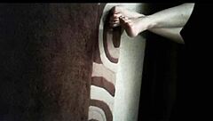 candid compilation of friends' feet in various settings