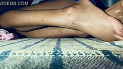 Latina Petite Amateur Plays With Toes And Ass.