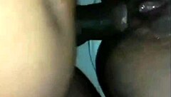 botando no rabo da preta com orgasmos e cum