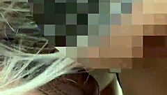 rubia madura culona me seduce con lencería y me corro adentro