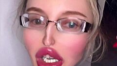 Russian accent storytelling: is her huge fetish glasses turning you on?