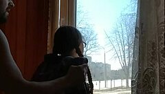 Хельга Боск, хочешь рискованный секс без презерватива у окна с людьми, смотрящими?