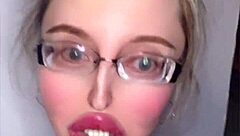 Russian accent storytelling: is her huge fetish glasses turning you on?