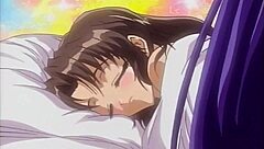 horny wife cheats with seductive maid in lingerie bed 😏