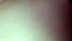 fat ass gets covered in cum after big banging