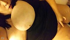 This sexy milf with big boobs is masturbating right now! 😍
