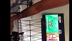 Old time favorite SLOPPY TOPPY vid with BLOWJOB and DOGGYSTYLE RIDING!