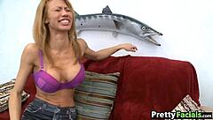 Latina Girl Gets A Nice Facial From Jandi Jenner