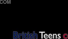 Blonde British 18+ College Student Deepthroats Cock And Swallows Massive Cum Load