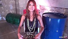 Skinny Japanese Teen 18+ Mikuni Maisaki Sucks And Swallows Cum