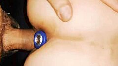 Milf in Stockings and Lingerie Gets Close-Up Anal