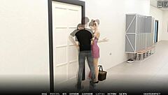 Coed Yoga Class Turns Into Horny Sex With Teacher In Shower