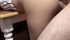 latina invites ex classmate to room during vacations for fitness massage