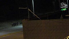 Beach Security Camera Catches Couple